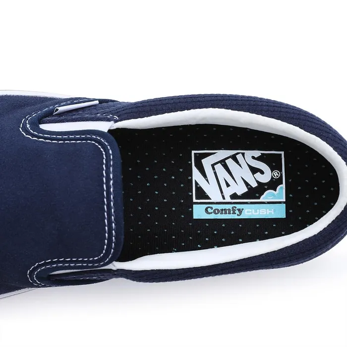 Vans Classics Men ComfyCush SlipOn Shoes Blue