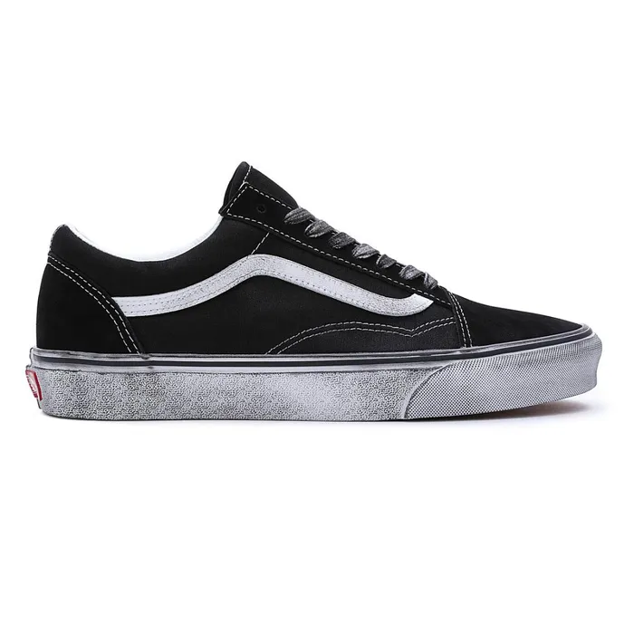 Vans Classics Men Stressed Old Skool Shoes Black
