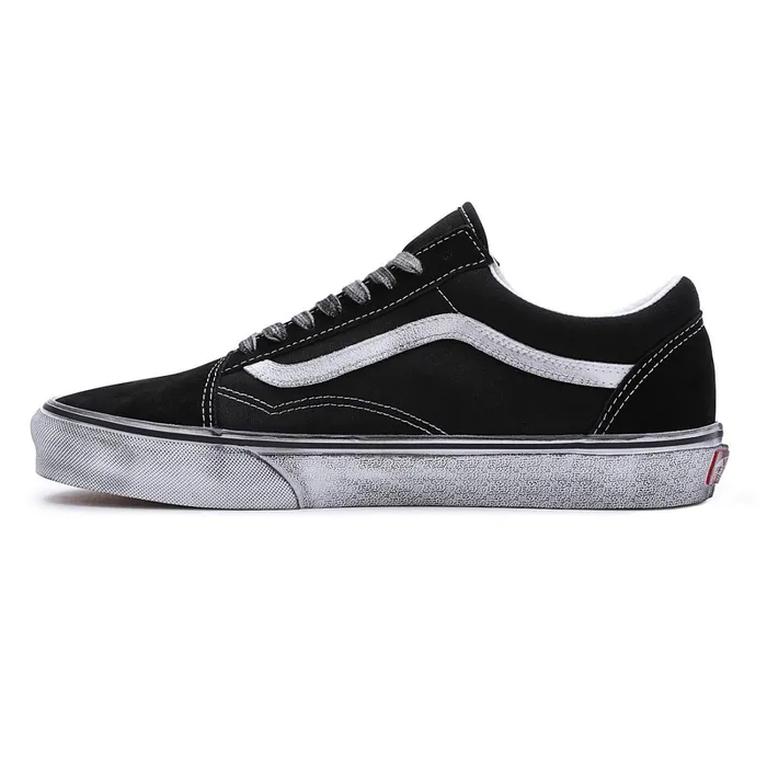 Vans Classics Men Stressed Old Skool Shoes Black