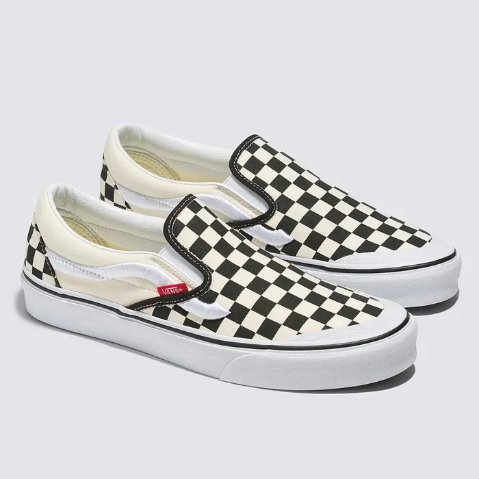 Vans Classics Women Classic SlipOn 138 Sidestripe Shoes Black