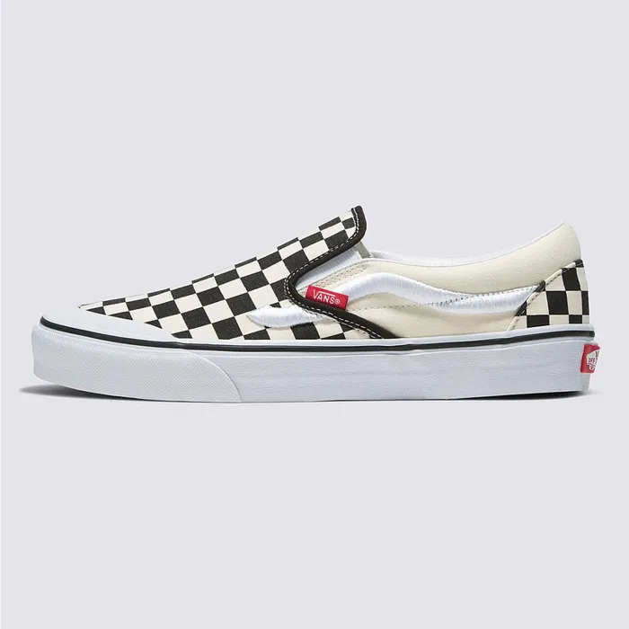 Vans Classics Women Classic SlipOn 138 Sidestripe Shoes Black