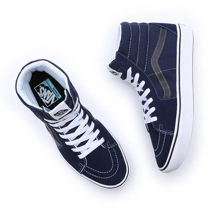 Vans Classics Women ComfyCush Sk8Hi Shoes Blue
