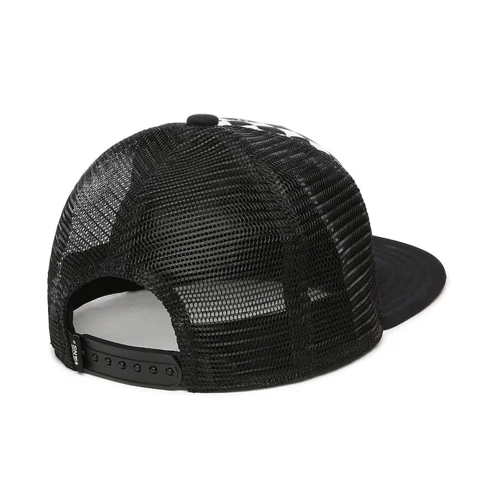 Vans Hats and Beanies Kids Classic Patch Trucker Plus Hat 814 Years Black White