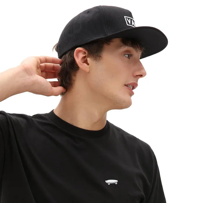Vans Hats and Beanies Men Easy Box Snapback Hat Black