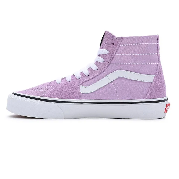 Vans HiTop Shoes Men Color Theory Sk8Hi Tapered Shoes Purple