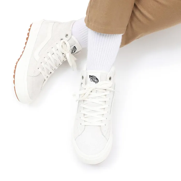 Vans HiTop Shoes Men Sk8Hi MTE1 Shoes White
