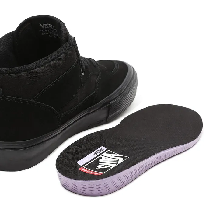 Vans HiTop Shoes Men Skate Half Cab Shoes Black