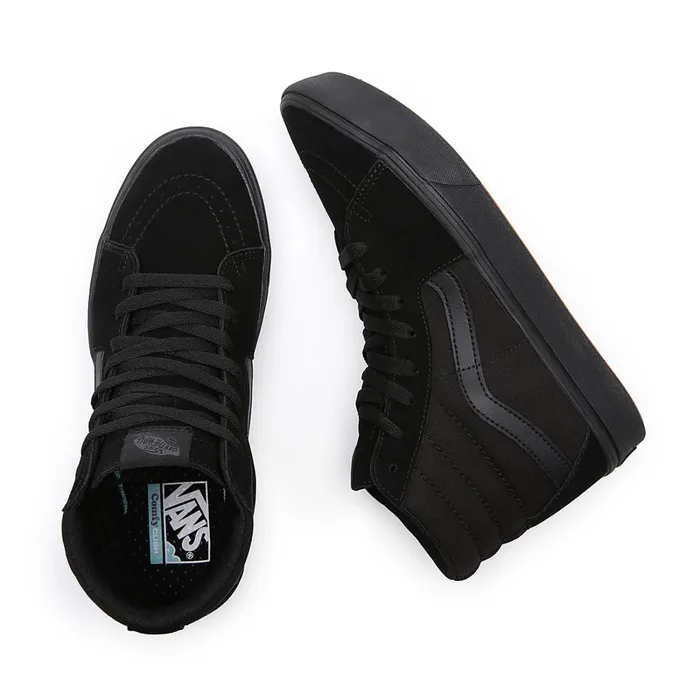 Vans HiTop Shoes Women Comfycush Sk8Hi Shoes Black