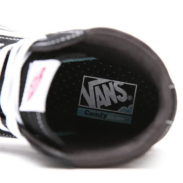 Vans HiTop Shoes Women Comfycush Sk8Hi Shoes Black