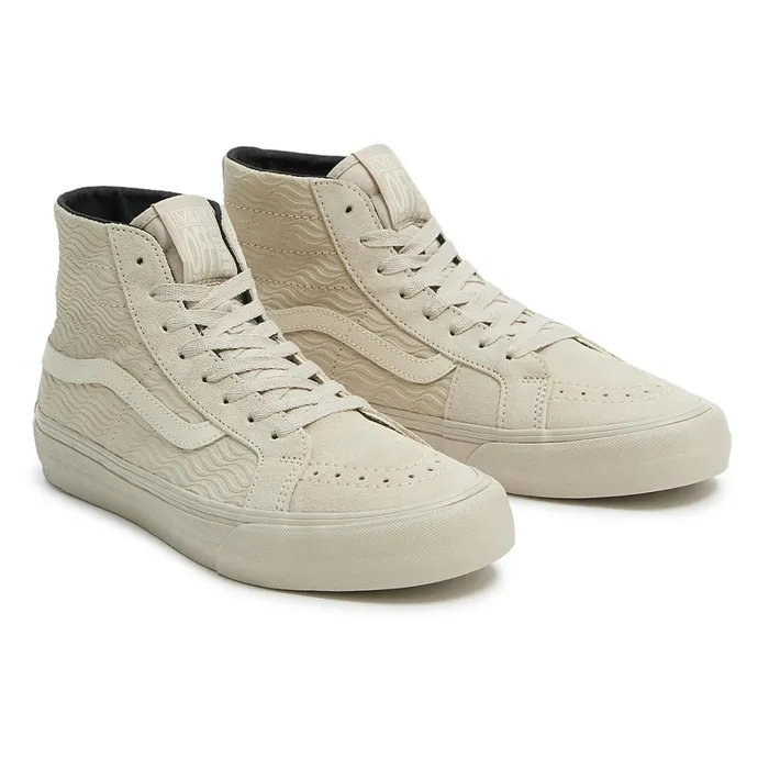 Vans HiTop Shoes Women Future Currents Sk8Hi 38 Decon VR3 SF Shoes Beige