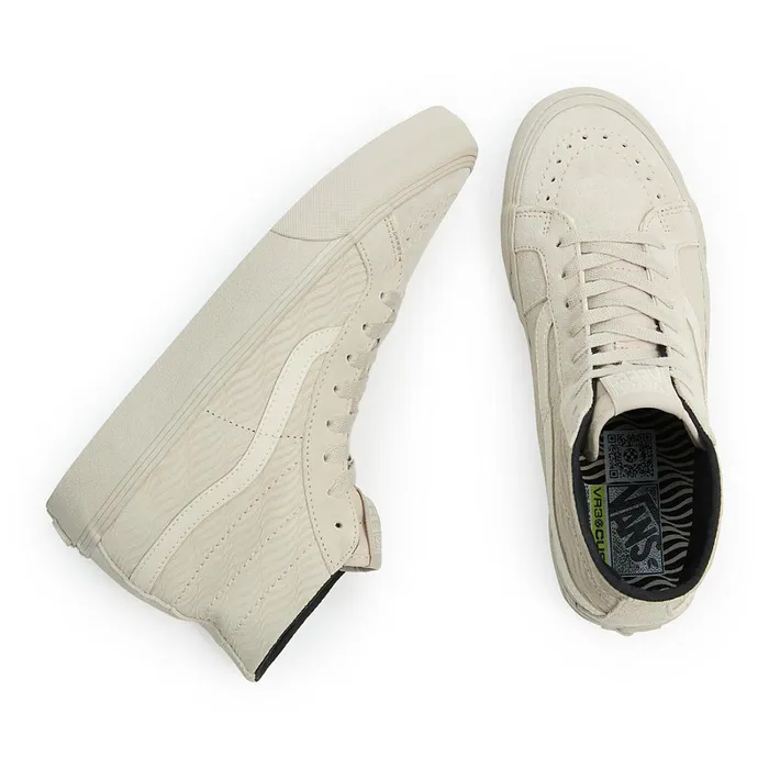 Vans HiTop Shoes Women Future Currents Sk8Hi 38 Decon VR3 SF Shoes Beige