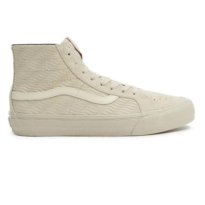 Vans HiTop Shoes Women Future Currents Sk8Hi 38 Decon VR3 SF Shoes Beige