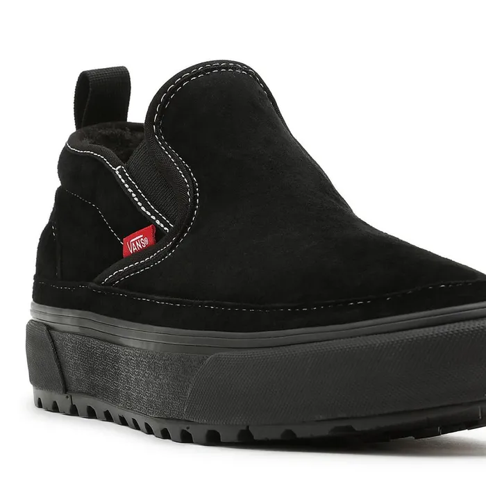 Vans HiTop Shoes Women Mid Slip MTE1 Shoes Black