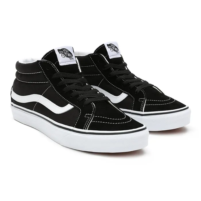 Vans HiTop Shoes Women Sk8Mid Reissue Shoes Black
