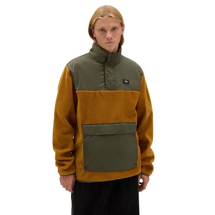 Vans Hoodies and Sweatshirts Men Mammoth Pullover Brown