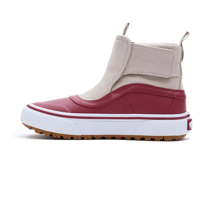 Vans Kids Shoes 48 Years Kids SlipOn Hi Terrain Hook And Loop MTE1 Shoes 48 Years Red Beige