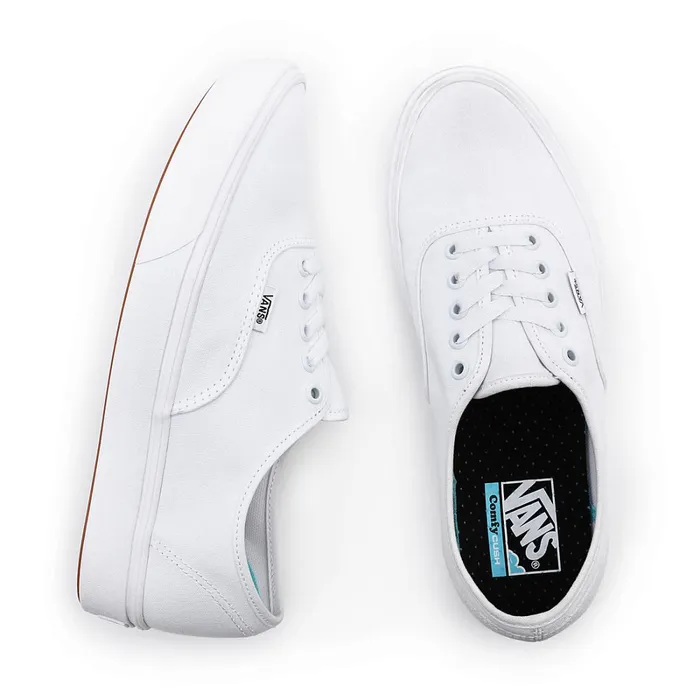 Vans Lowtop Shoes Men Classic ComfyCush Authentic Shoes White