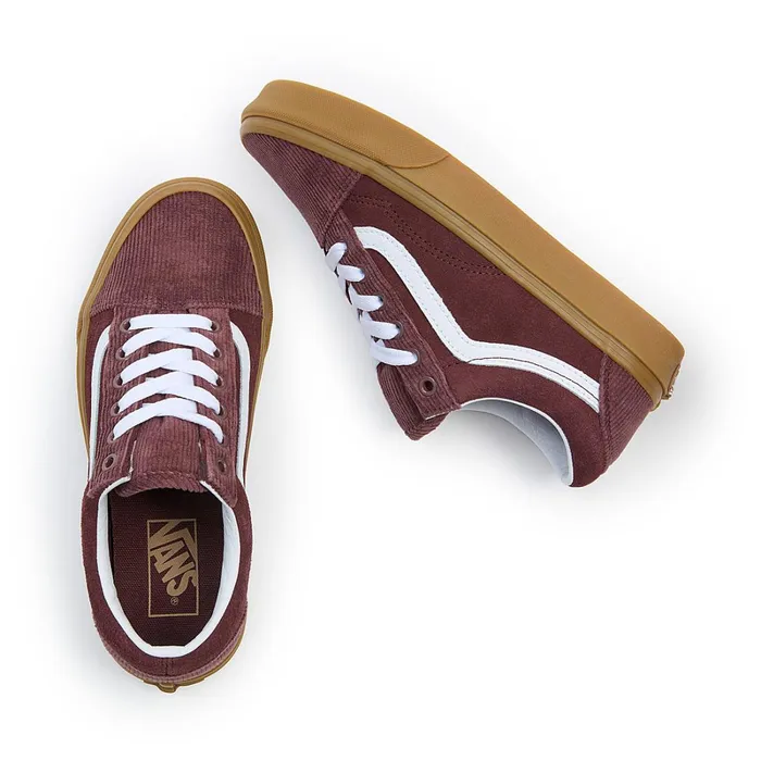 Vans Lowtop Shoes Men Old Skool Corduroy Shoes Brown