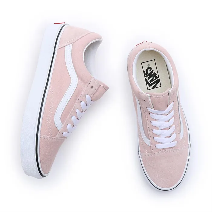 Vans Lowtop Shoes Women Color Theory Old Skool Shoes Pink