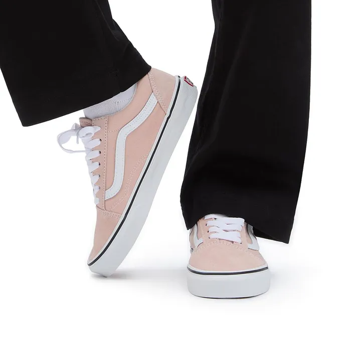 Vans Lowtop Shoes Women Color Theory Old Skool Shoes Pink