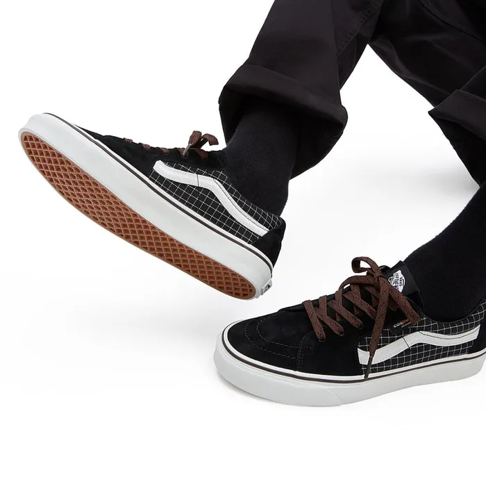 Vans Lowtop Shoes Women Cordura Sk8Low Shoes Black