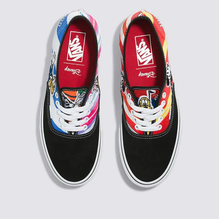 Vans Lowtop Shoes Women Disney X Authentic Shoes Multicolour
