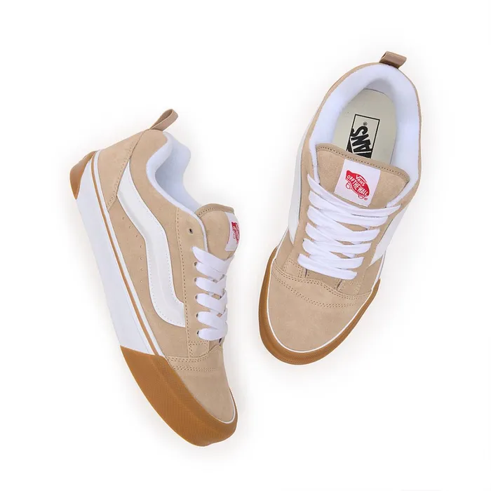 Vans Lowtop Shoes Women Knu Skool Shoes Beige