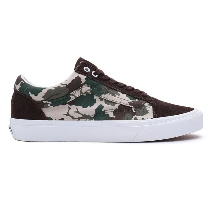 Vans Lowtop Shoes Women Mitchell Camo Old Skool Shoes Multicolour