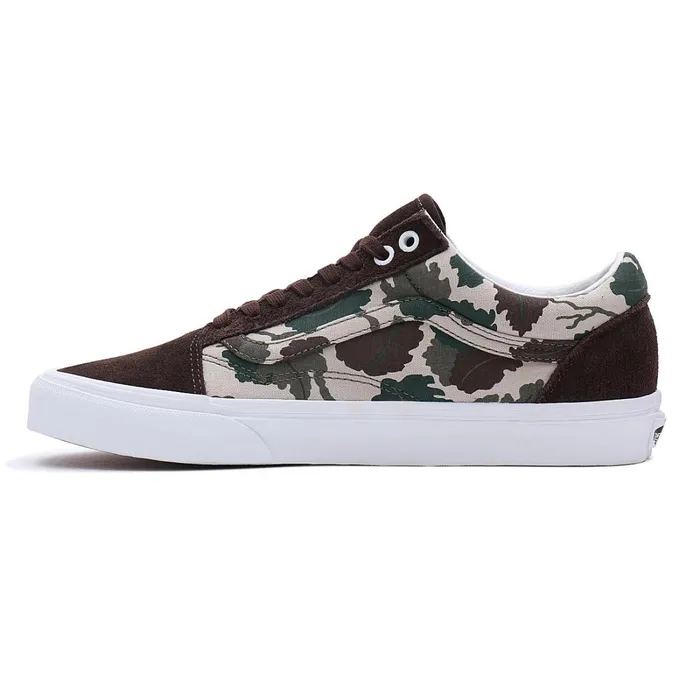 Vans Lowtop Shoes Women Mitchell Camo Old Skool Shoes Multicolour
