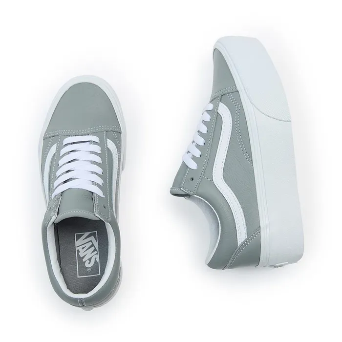 Vans Lowtop Shoes Women Old Skool Stackform Shoes Grey