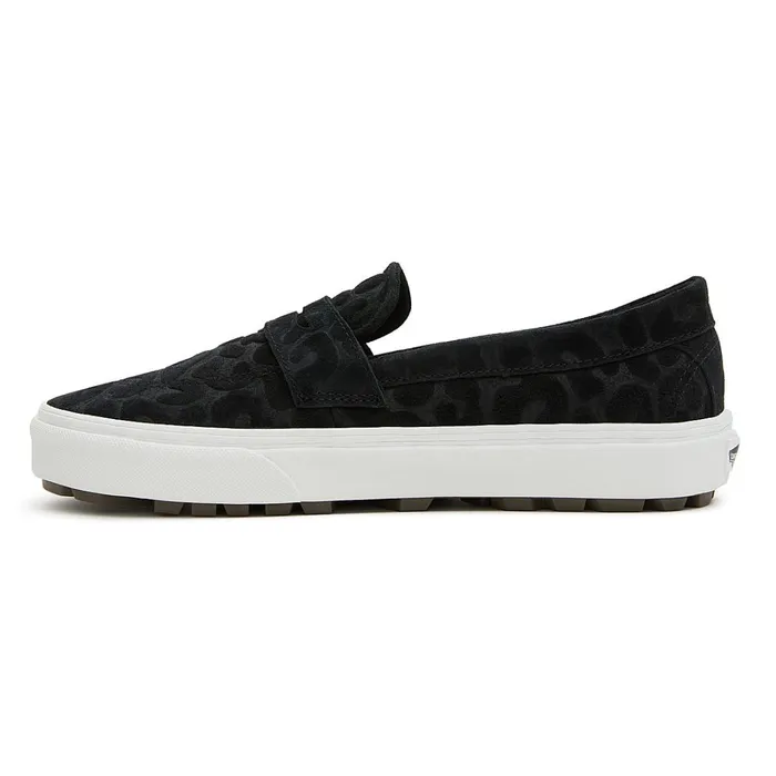 Vans Lowtop Shoes Women Style 53 Embossed Suede Shoes Black