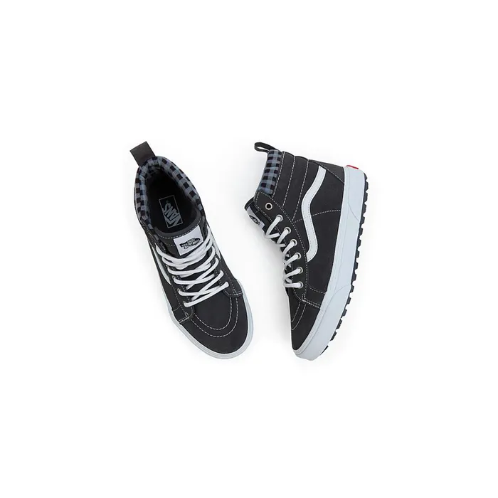 Vans MTE Shoes Kids Youth Plaid Sk8Hi MTE1 Shoes 814 Years Grey White
