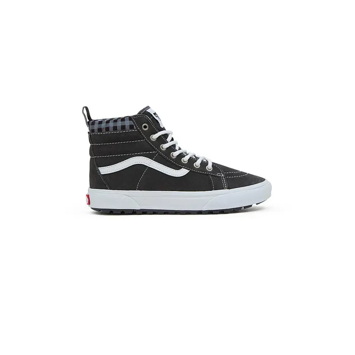 Vans MTE Shoes Kids Youth Plaid Sk8Hi MTE1 Shoes 814 Years Grey White