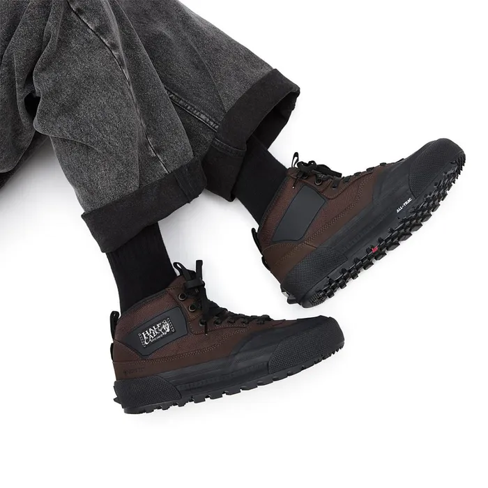 Vans MTE Shoes Women Half Cab GORETEX MTE3 Shoes Black Brown