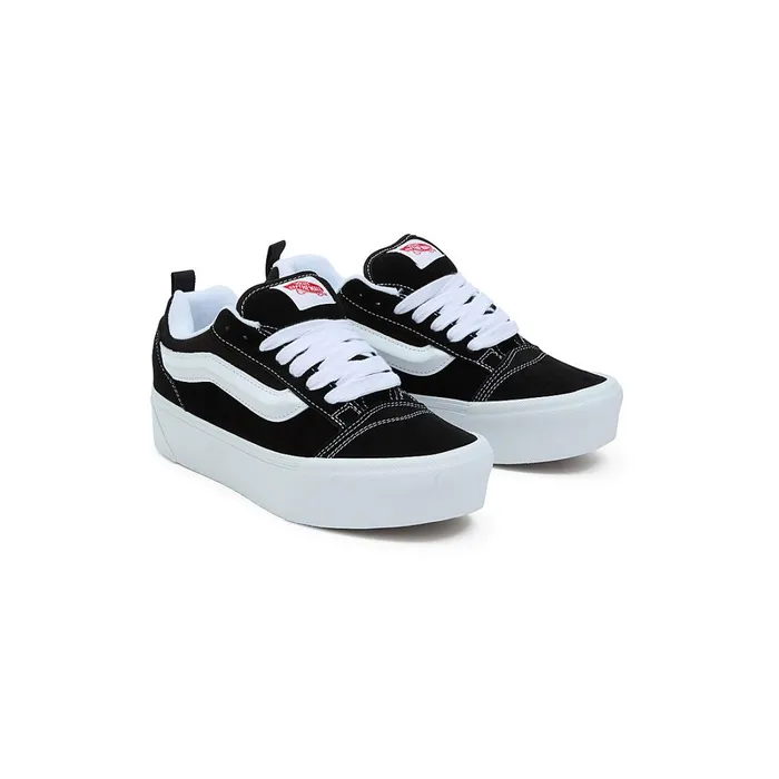 Vans Platform Shoes Women Knu Stack Shoes Black
