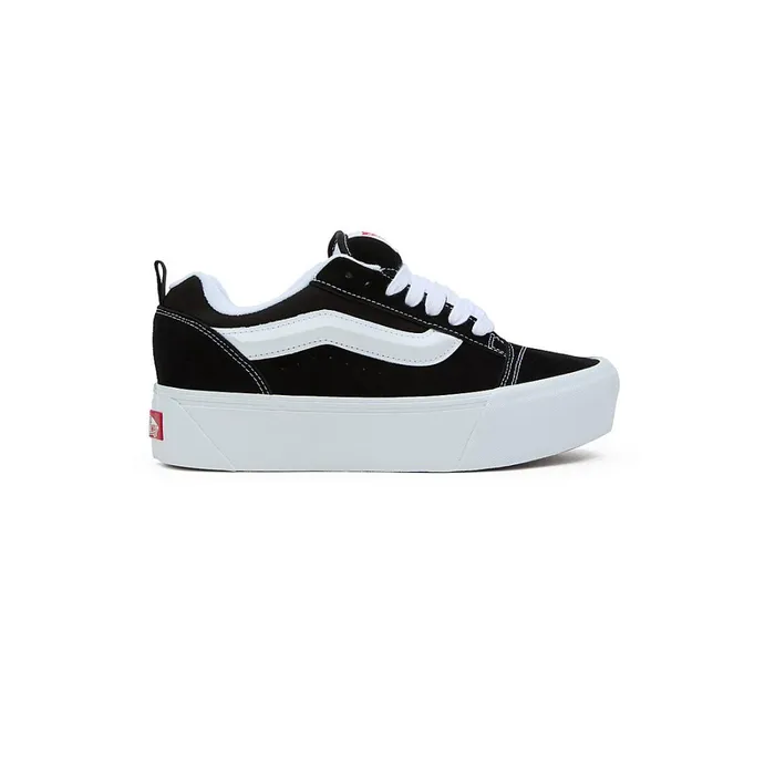 Vans Platform Shoes Women Knu Stack Shoes Black