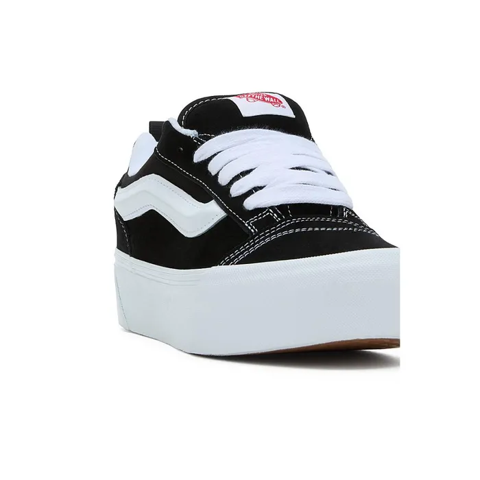 Vans Platform Shoes Women Knu Stack Shoes Black