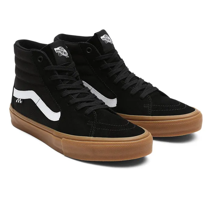 Vans Skate Shoes Men Skate Sk8Hi Shoes Black