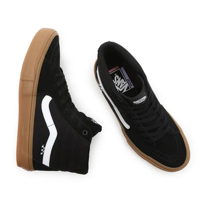 Vans Skate Shoes Men Skate Sk8Hi Shoes Black