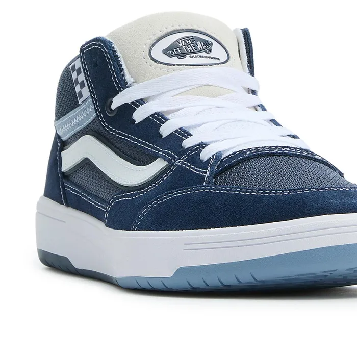 Vans Skate Shoes Men Zahba Mid Shoes Blue