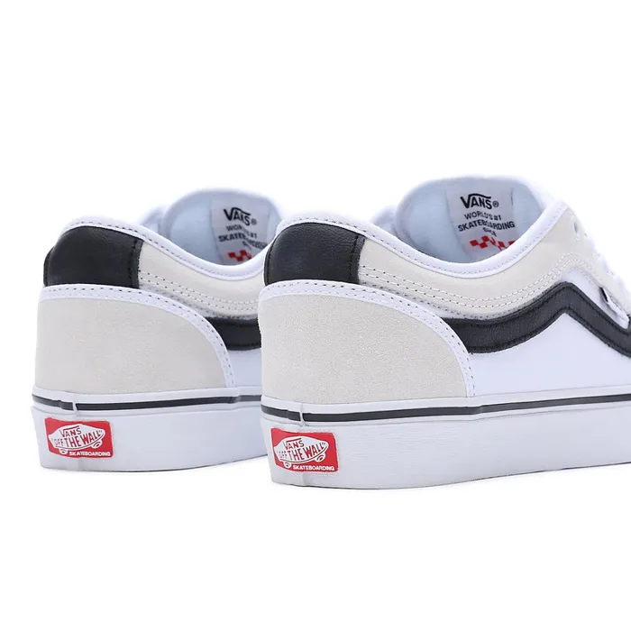 Vans Skate Shoes Women Chukka Low Sidestripe Shoes White