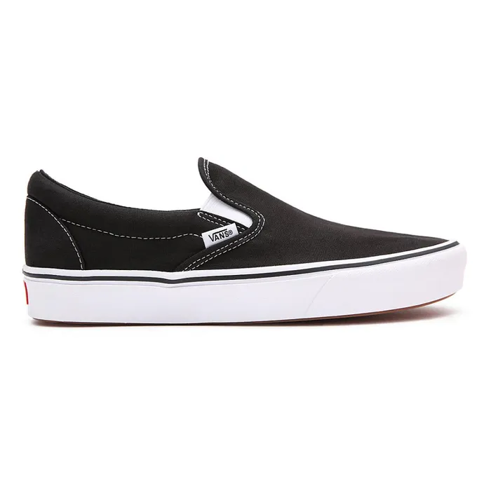 Vans Slipon Shoes Men Classic ComfyCush SlipOn Shoes Black