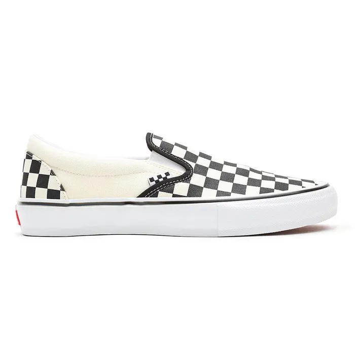 Vans Slipon Shoes Men Skate Checkerboard SlipOn Shoes White