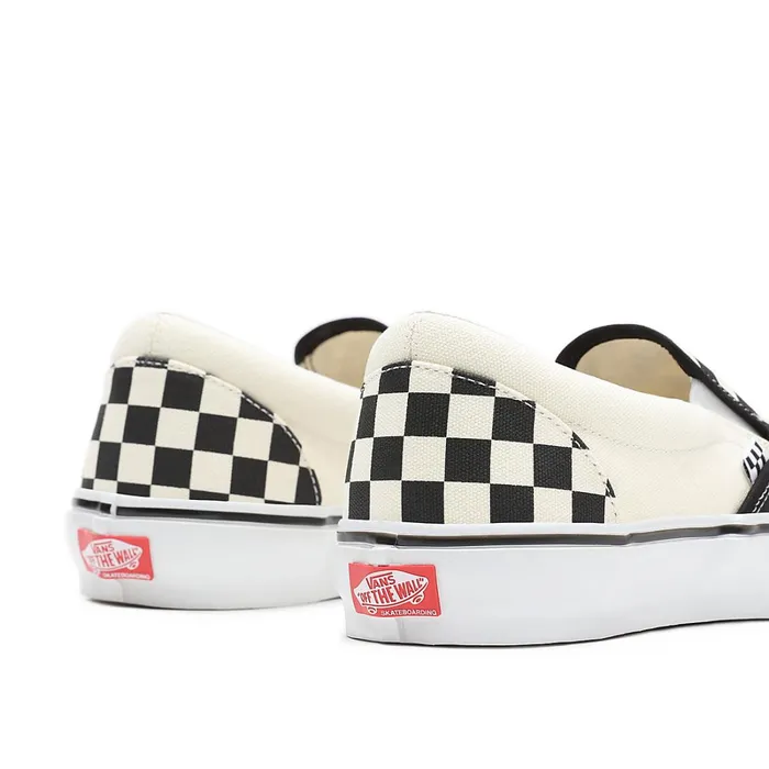 Vans Slipon Shoes Men Skate Checkerboard SlipOn Shoes White