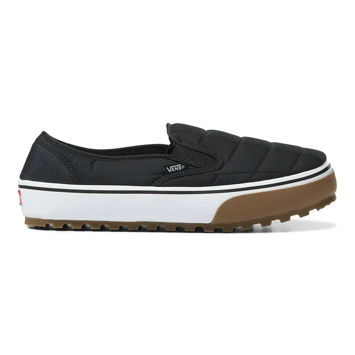 Vans Slipon Shoes Men Snow Lodge Slipper Vansguard Shoes Black