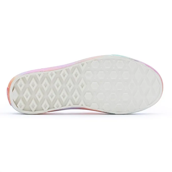 Vans Slipon Shoes Women Aura Fade SlipOn TRK Shoes Multicolour