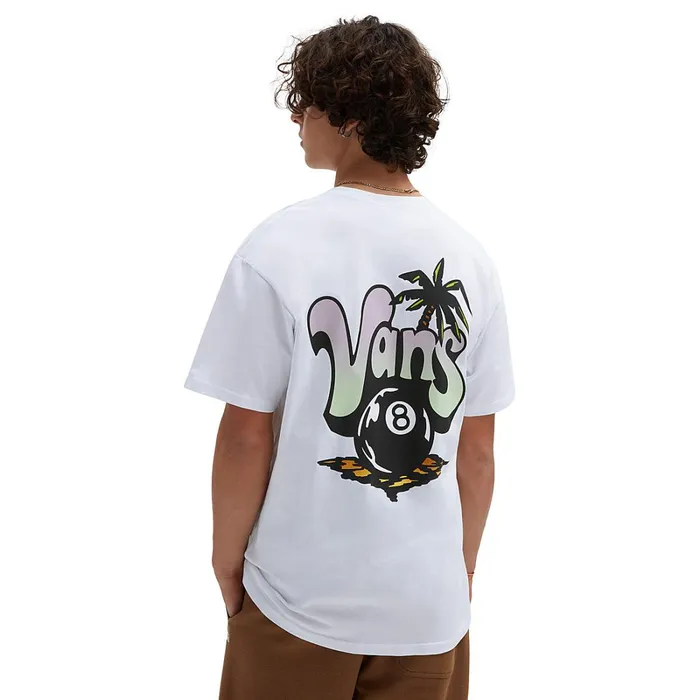 Vans Tshirts and Tanks Men Paradise Palm Tshirt White