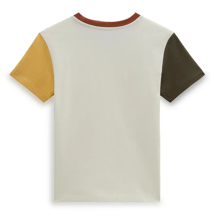 Vans Tshirts and Tops Women Colorblock Crew TShirt Multicolour