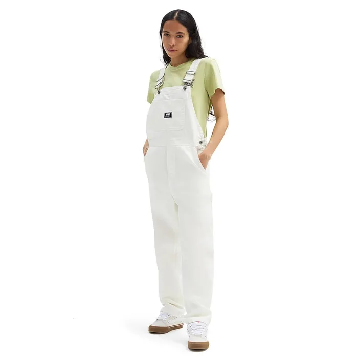 Vans Trousers and Chinos Women Ground Work Overall White