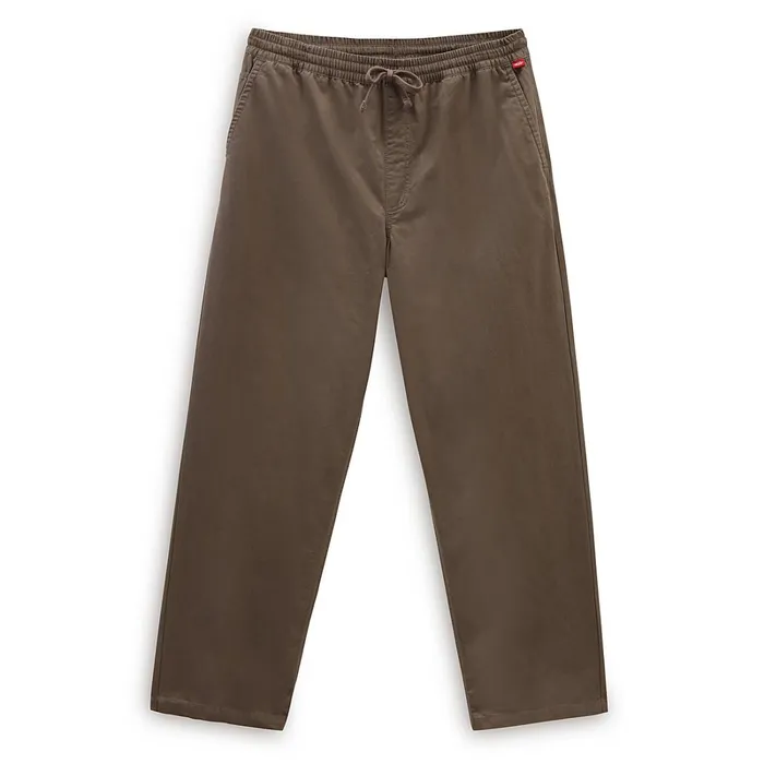 Vans Trousers and Chinos Women Range Baggy Tapered Elastic Waist Trousers Brown